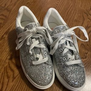 Silver glitter shoes NEW
